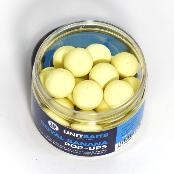 Op zoek naar karper haakaas? Bij UNIT baits ben je aan het juiste adres! Ontdek Pop Ups Royal Banana. Deze hoogwaardige karper haakaas, gemaakt met behulp van een complexe mix die een hoog drijfvermogen combineert met een uitzonderlijk aantrekkelijk niveau.